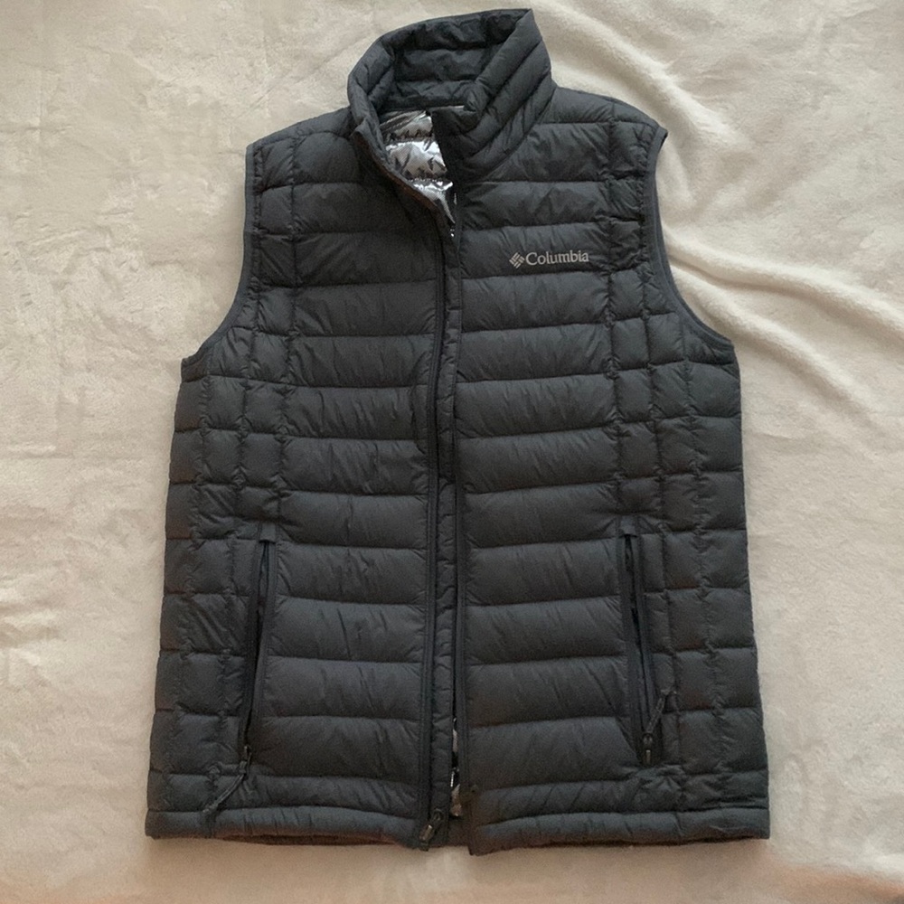 COLUMBIA men’s 590 TurboDown vest, size small